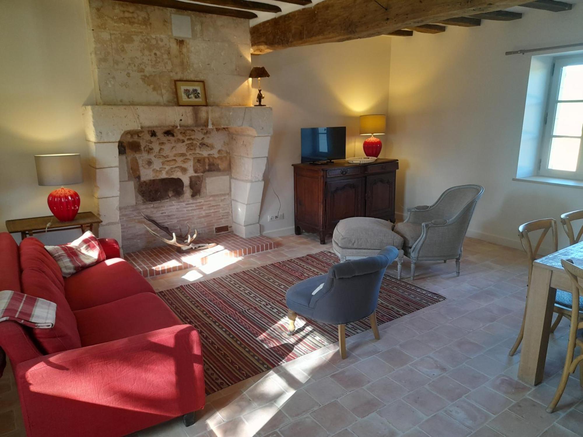Le Puits Renaissance - Gites De Caractere Et Piscine Chauffee Chambourg-sur-Indre Εξωτερικό φωτογραφία
