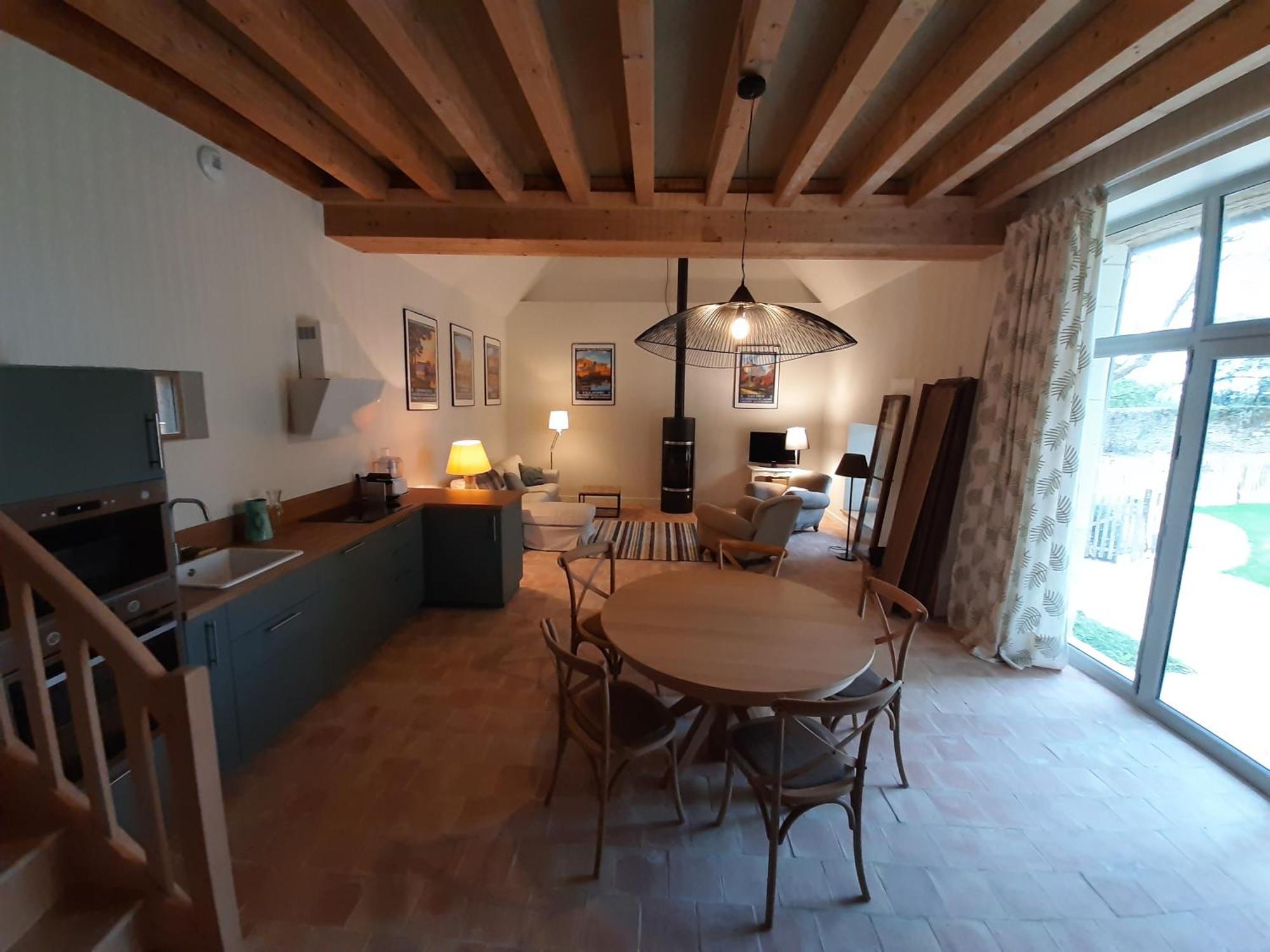 Le Puits Renaissance - Gites De Caractere Et Piscine Chauffee Chambourg-sur-Indre Εξωτερικό φωτογραφία