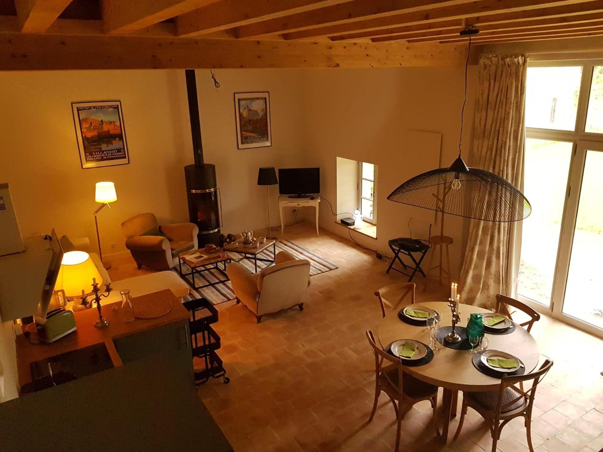Le Puits Renaissance - Gites De Caractere Et Piscine Chauffee Chambourg-sur-Indre Εξωτερικό φωτογραφία